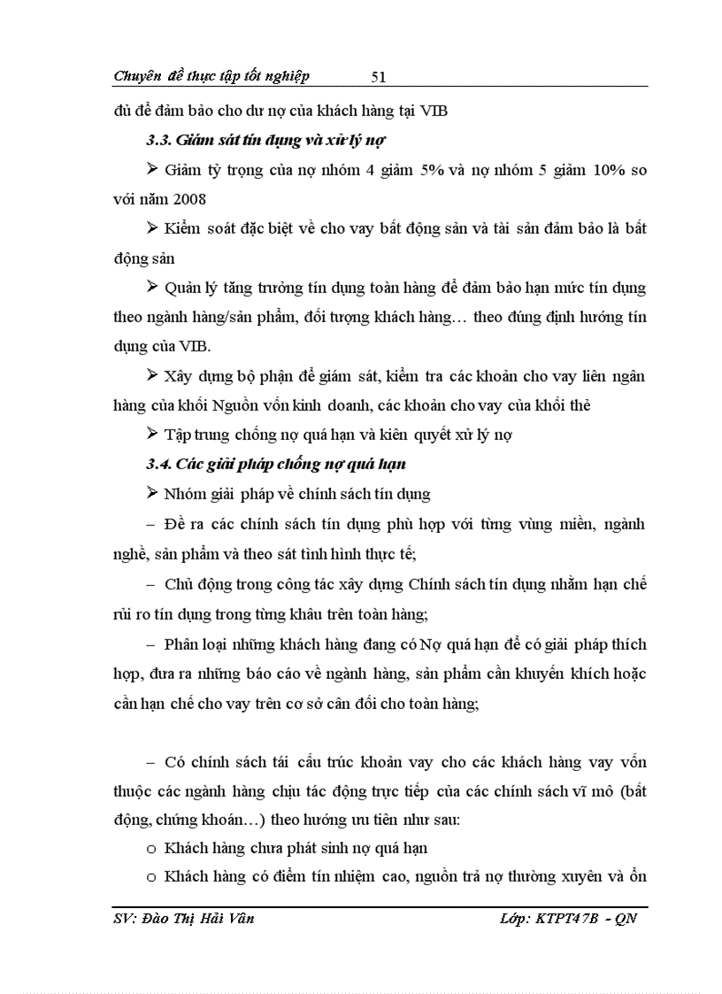image for page Nâng cao chất lượng quản trị rủi ro tín dụng tại Ngân hàng thương mại cổ phần VIBank