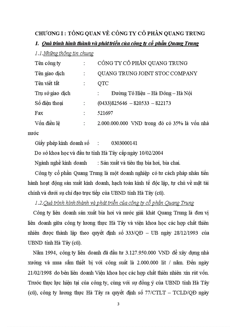 image for page Xây dựng hệ thống kênh phân phối của công ty cổ phần Quang Trung