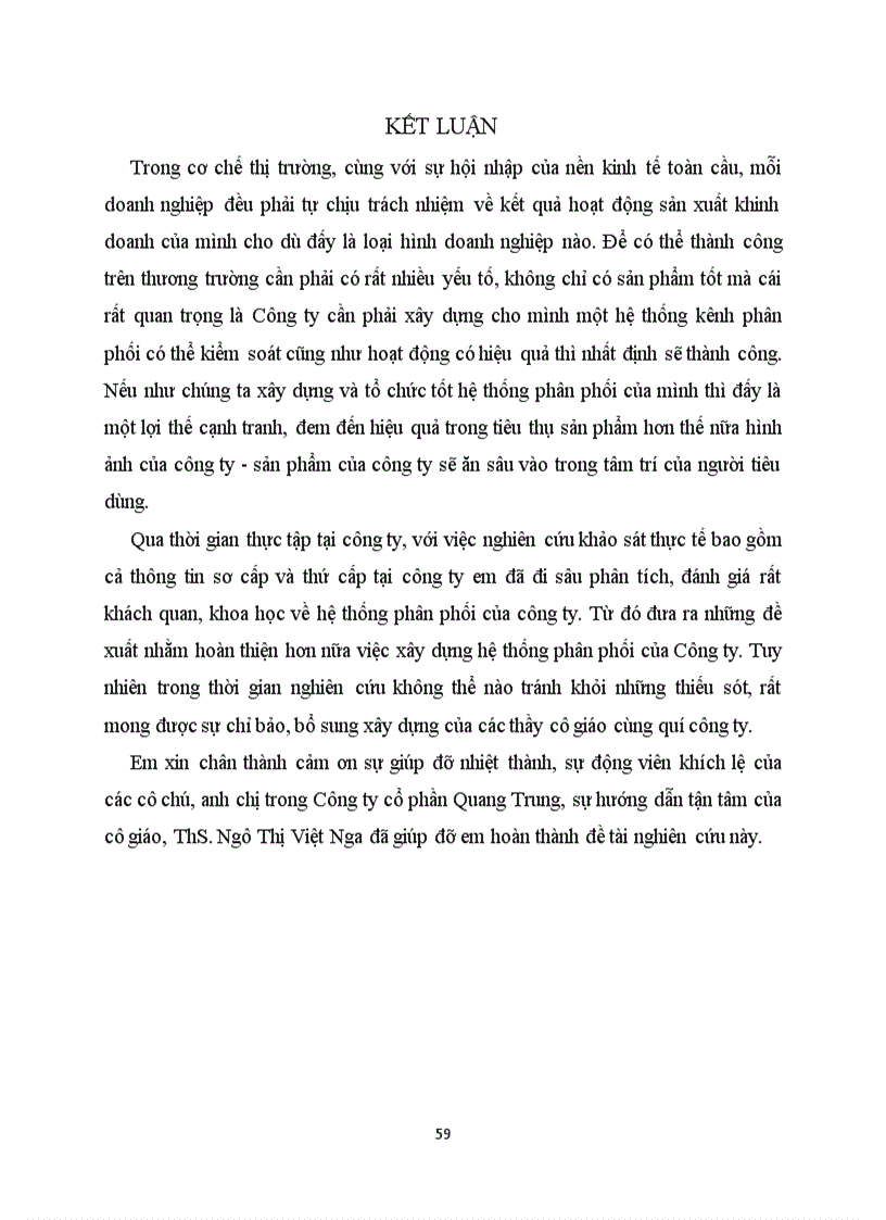 image for page Xây dựng hệ thống kênh phân phối của công ty cổ phần Quang Trung