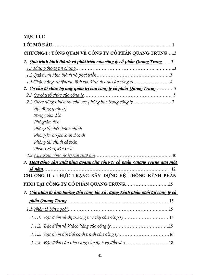 image for page Xây dựng hệ thống kênh phân phối của công ty cổ phần Quang Trung