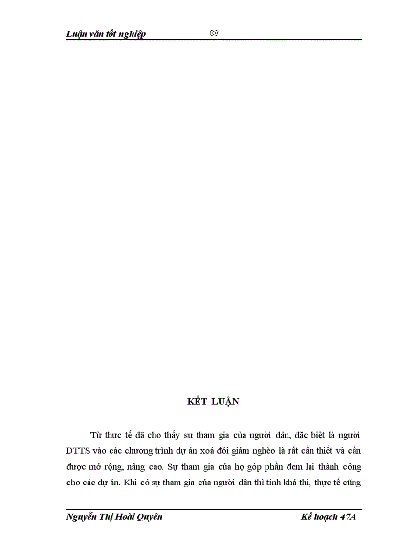 image for page Sự THAM GIA CủA Đồng bào dân tộc thiểu số trong dự án giảm nghèo tỉnh phú thọ 2002 2007 thực trạng và một số bài học kinh nghiệm