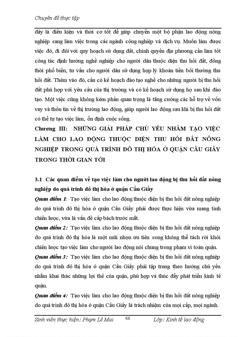 image for page Việc làm cho lao động thuộc diện bị thu hồi đất nông nghiệp trong quá trình đô thị hóa ở quận Cầu Giấy 1
