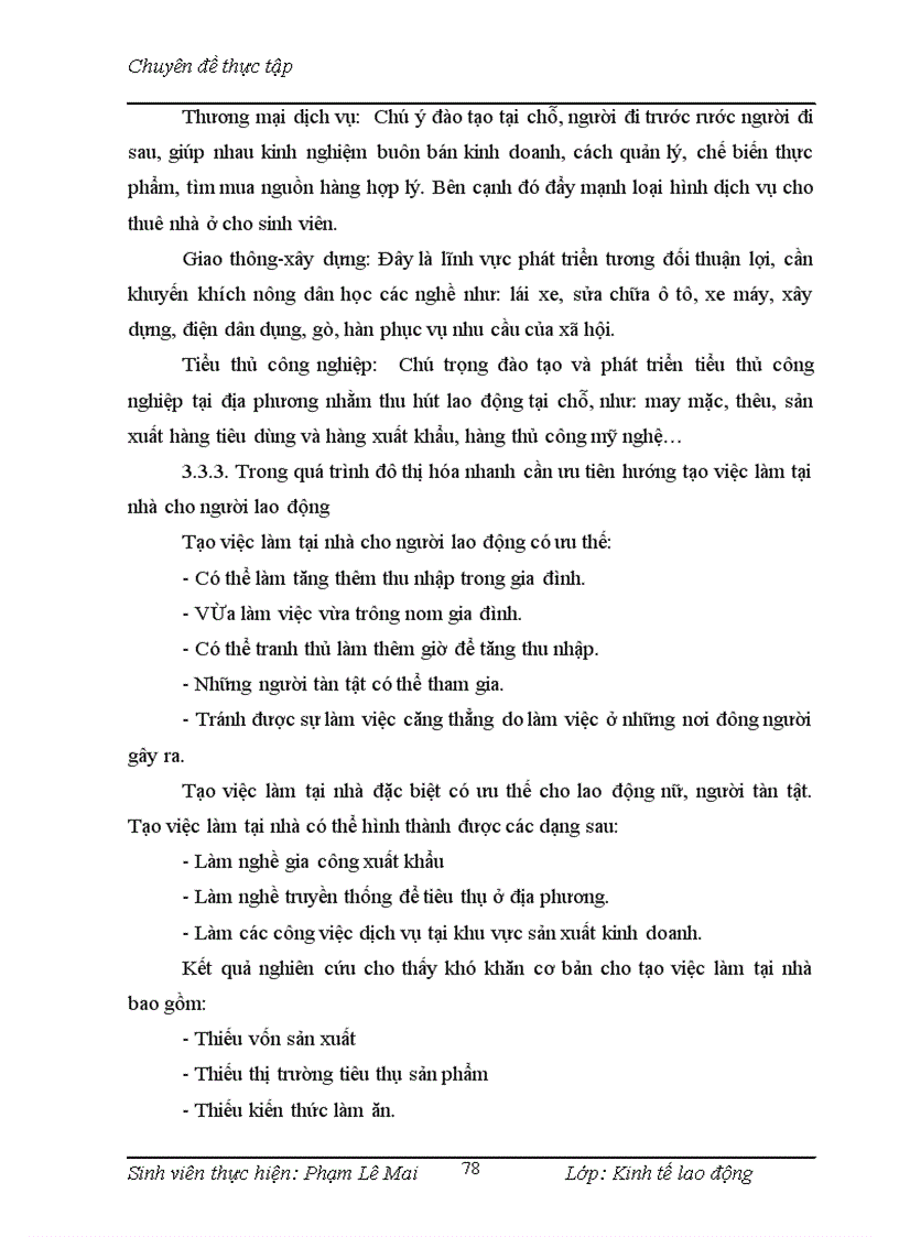 image for page Việc làm cho lao động thuộc diện bị thu hồi đất nông nghiệp trong quá trình đô thị hóa ở quận Cầu Giấy 1
