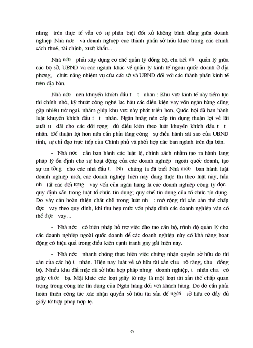 image for page Một số giải pháp nhằm mở rộng hoạt động tín dụng đối với các doanh nghiệp ngoài quốc doanh tại Sở Giao Dịch I Ngân hàng Đầu Tư và Phát Triển Việt Nam trong thời gian tới