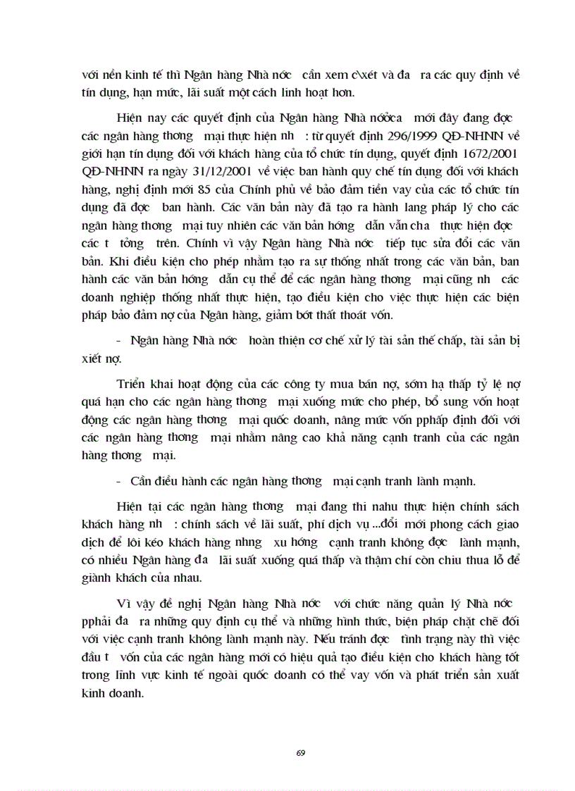 image for page Một số giải pháp nhằm mở rộng hoạt động tín dụng đối với các doanh nghiệp ngoài quốc doanh tại Sở Giao Dịch I Ngân hàng Đầu Tư và Phát Triển Việt Nam trong thời gian tới