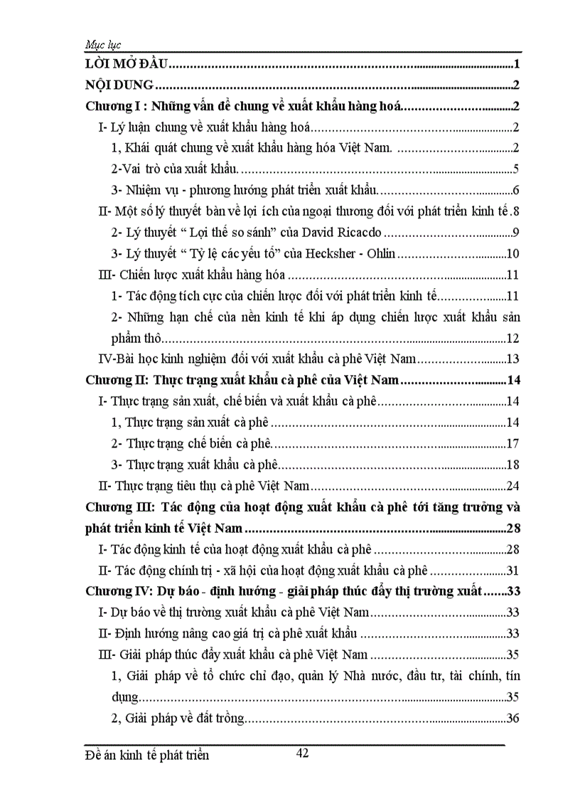 image for page Hoạt động xuất khẩu cà phê đối với tăng trường và phát triển kinh tế Việt Nam 1