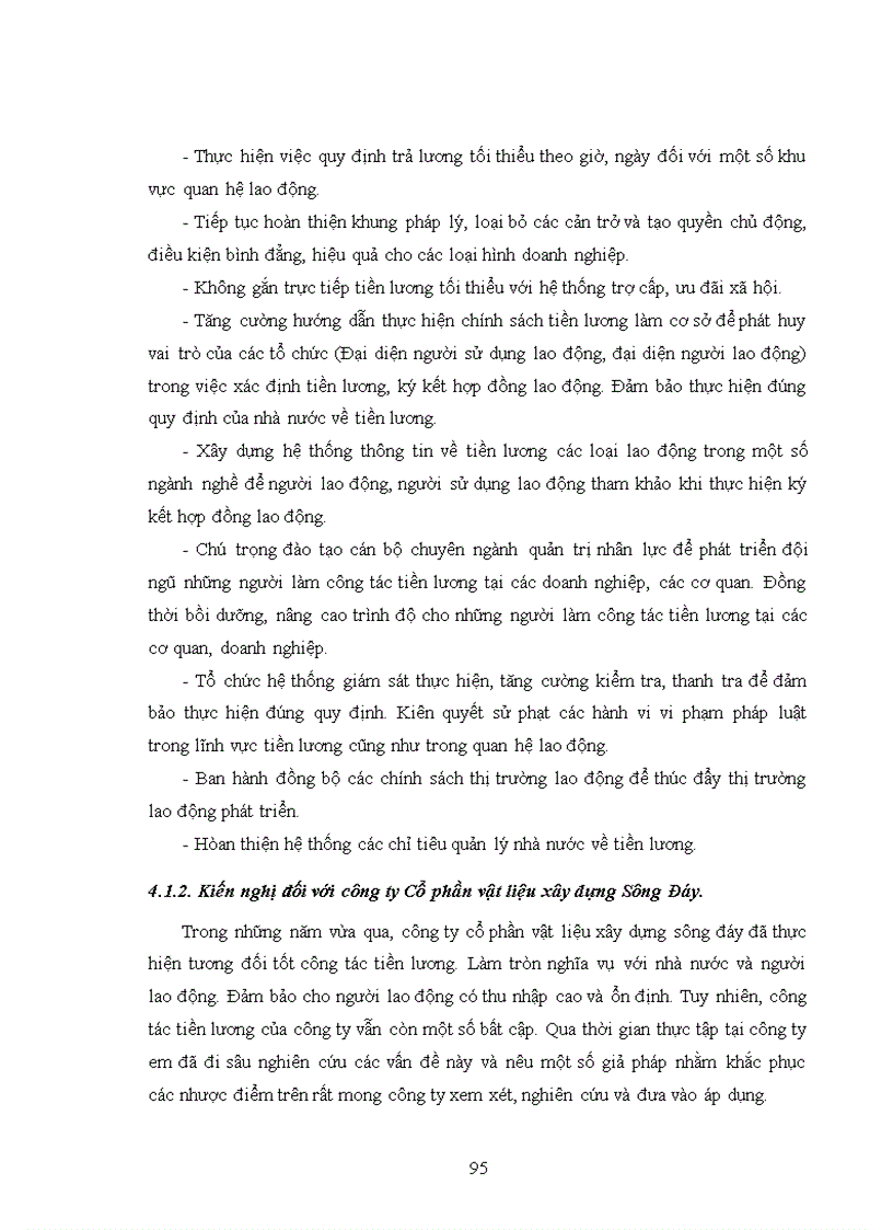 image for page Các phương pháp trả lương trong công ty Cổ phần vật liệu xây dựng Sông Đáy