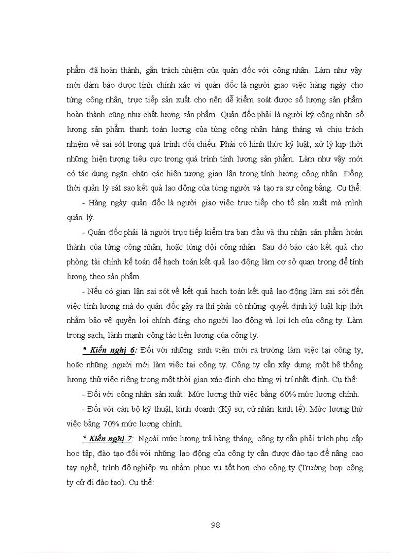 image for page Các phương pháp trả lương trong công ty Cổ phần vật liệu xây dựng Sông Đáy