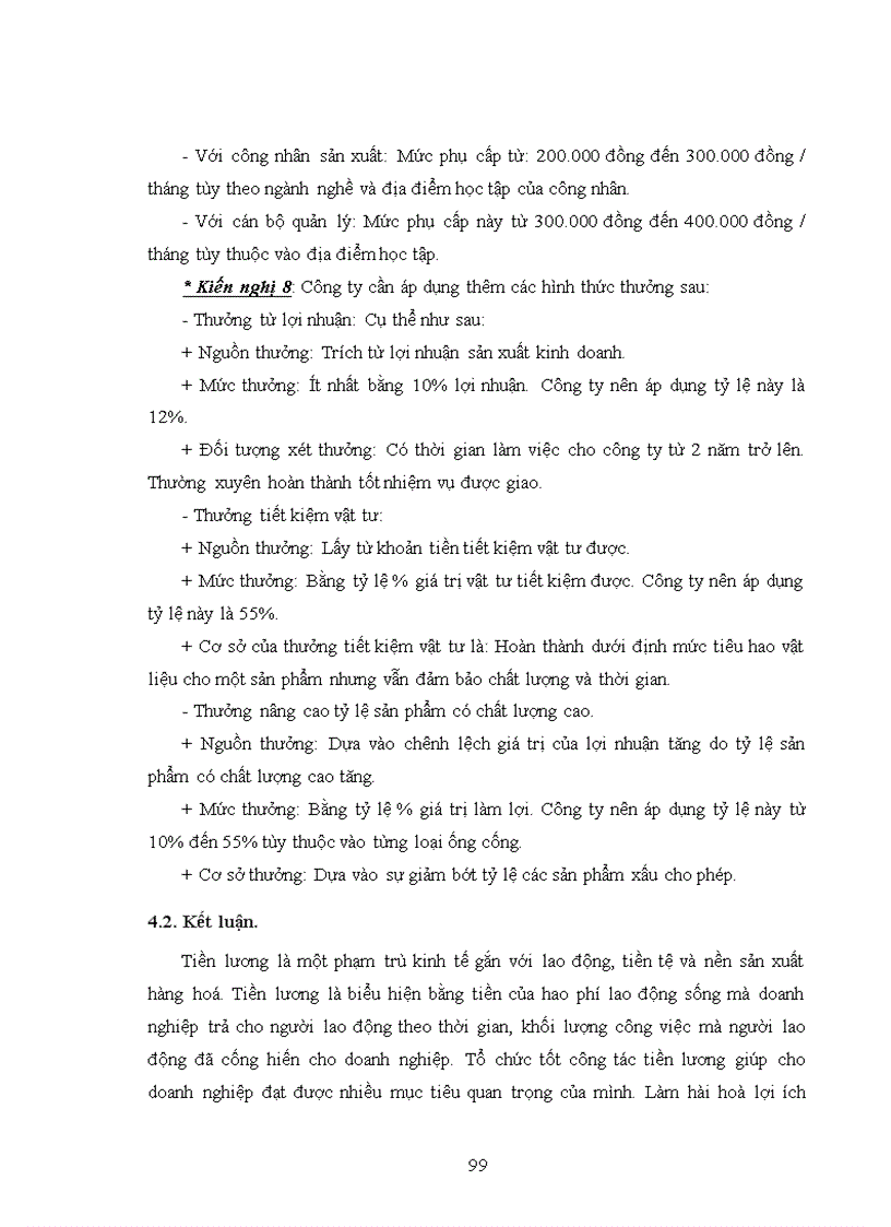 image for page Các phương pháp trả lương trong công ty Cổ phần vật liệu xây dựng Sông Đáy