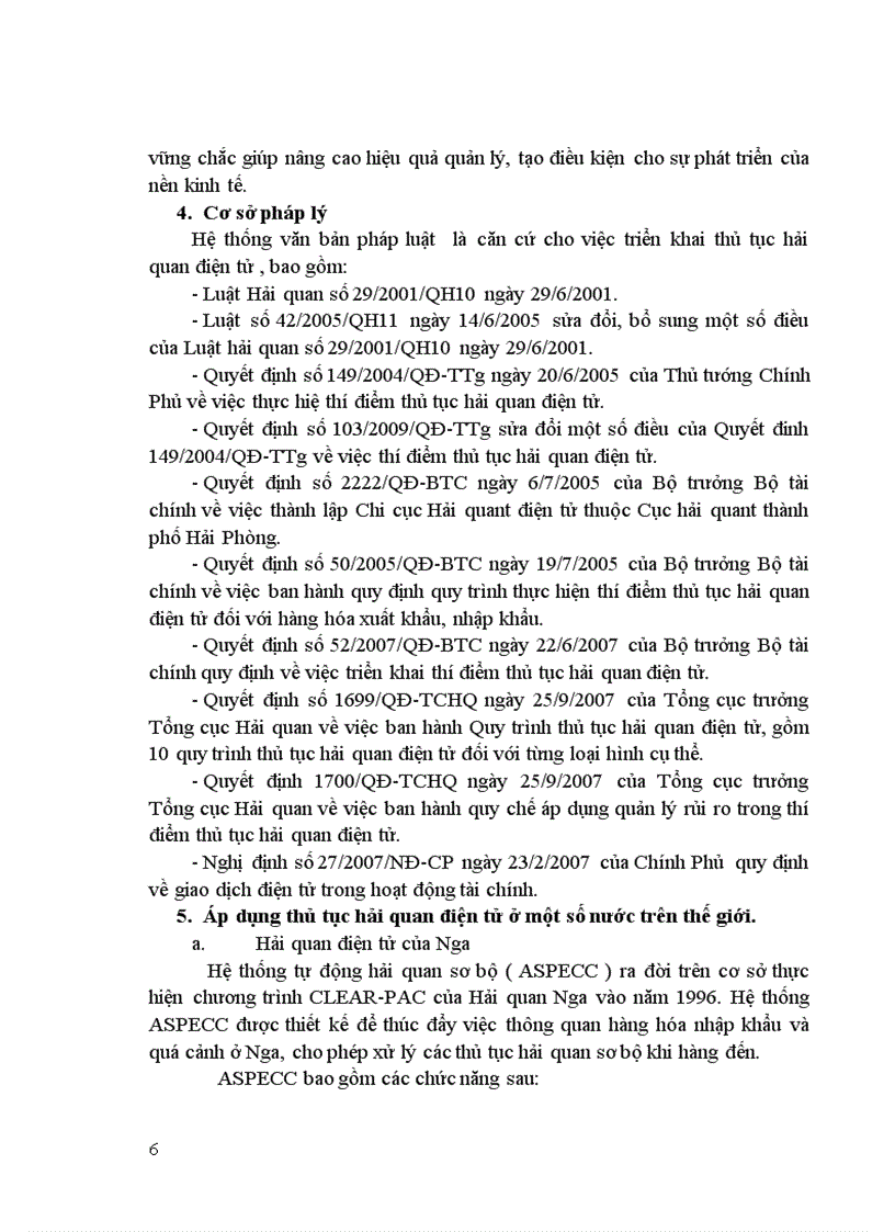 image for page Ứng dụng thí điểm thủ tục Hải quan điện tử tại Cục Hải quan Hải Phòng Thực trạng Giải pháp
