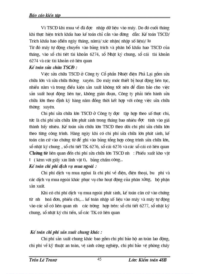 image for page Công tác kế toán tại Công ty Cổ phần nhiệt điện Phả Lại