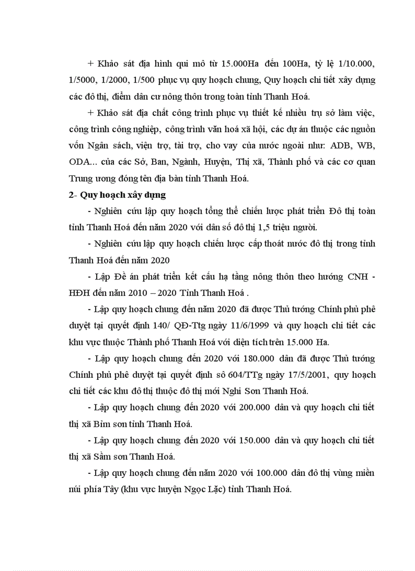 image for page Báo cáo thực tập tại Trung tâm quy hoạch 1 Viện quy hoạch xây dựng Thanh Hóa