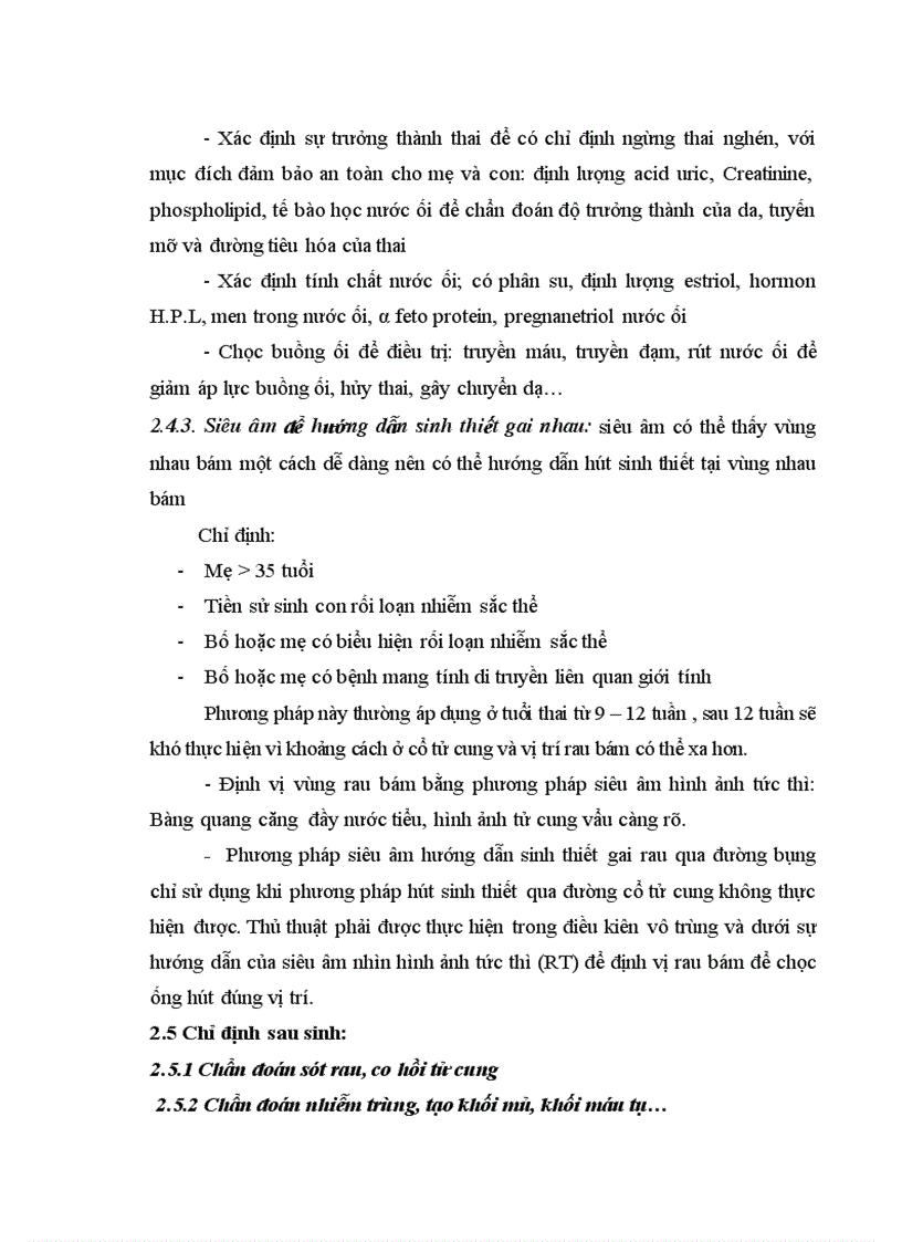 image for page Ứng dụng của siêu âm trong sản khoa