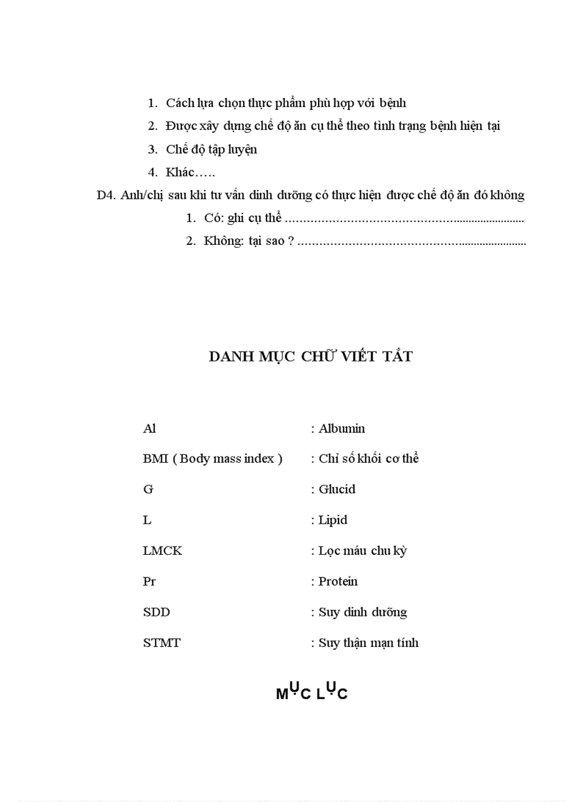 image for page Đánh giá tình trạng dinh dưỡng điều tra khẩu phần ăn thực tế và thực trạng tư vấn dinh dưỡng của bệnh nhân suy thận mạn tính lọc máu chu kỳ tại khoa thận nhân tạo Bệnh viện Bạch Mai