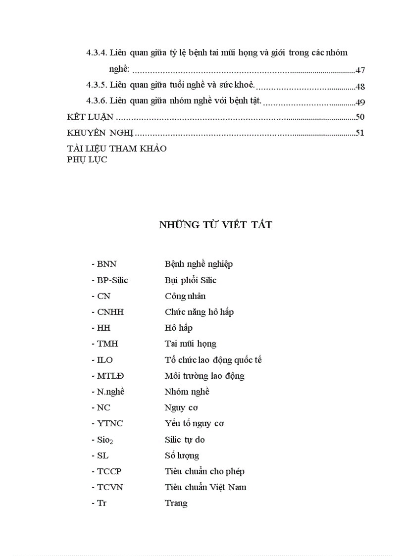 image for page Điều tra một số yếu tố nguyên nhân môi trường lao động ảnh hưởng đến sức khoẻ bệnh tật công nhân mỏ than Na Dương Lạng Sơn từ năm 2008 2009