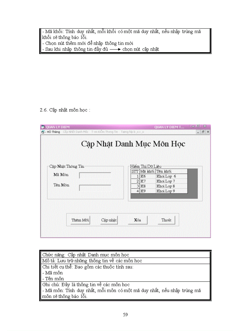 image for page Phân tích thiết kế hệ thống quản lý điểm trường THCS