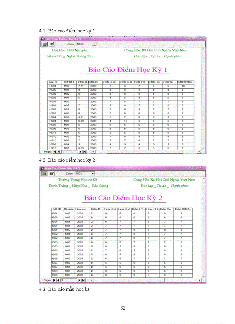 image for page Phân tích thiết kế hệ thống quản lý điểm trường THCS