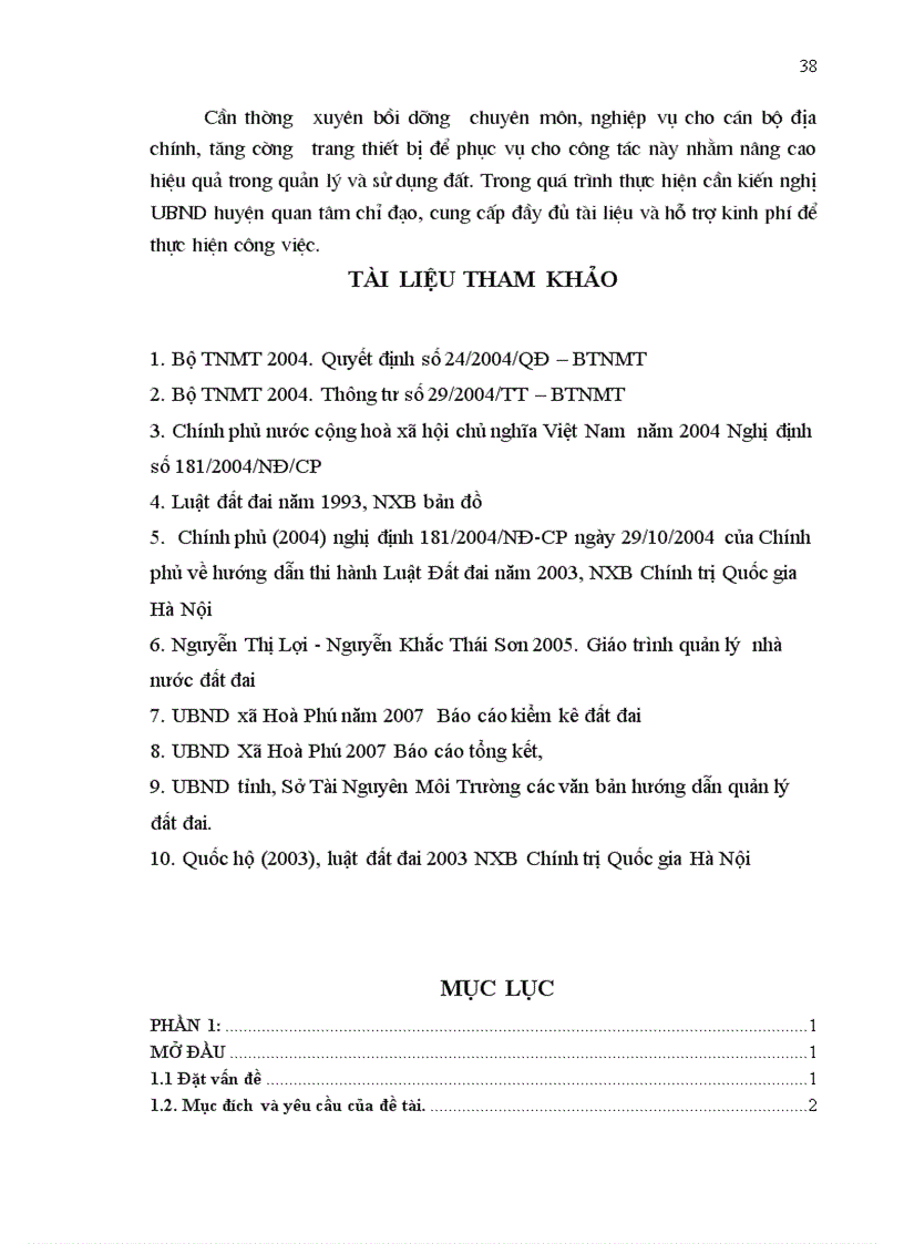 image for page Đánh giá công tác cấp giấy chứng nhận quyền sử dụng đất xã Hòa Phú huyện Chiêm Hóa tỉnh Tuyên Quang giai đoạn 2006 2008 1