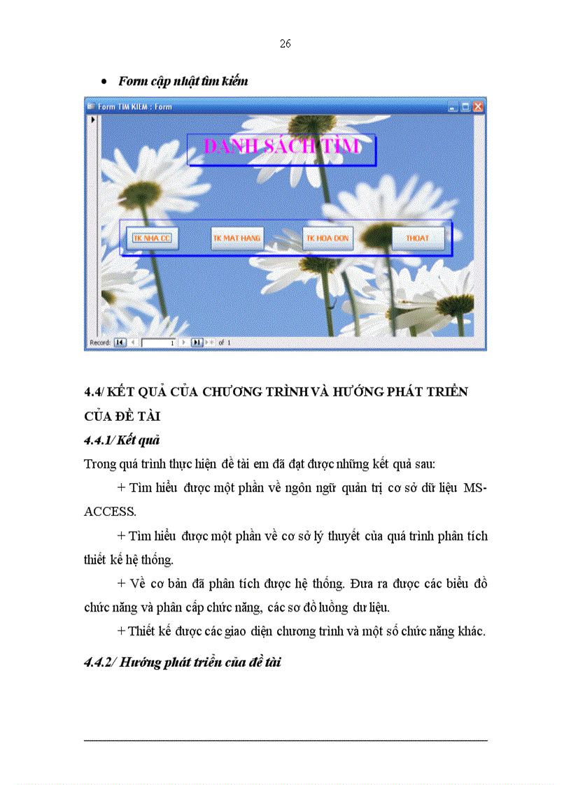 image for page Xây dựng chương trình Quản lý bán hàng bằng ngôn ngữ MS ACCESS