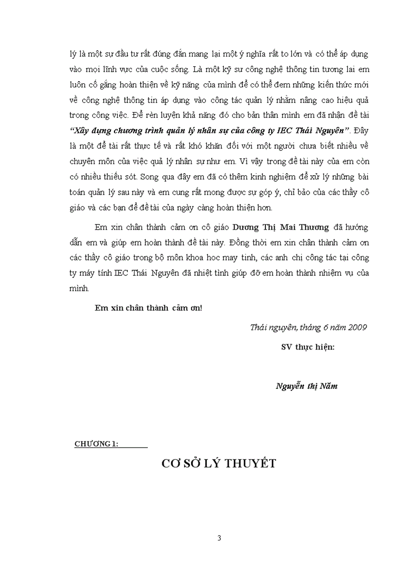 image for page Xây dựng chương trình quản lý nhân sự của công ty IEC Thái Nguyên