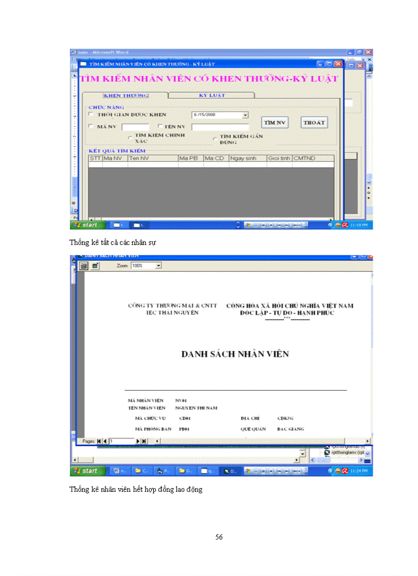 image for page Xây dựng chương trình quản lý nhân sự của công ty IEC Thái Nguyên