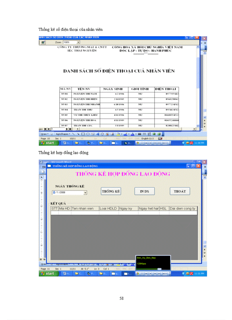image for page Xây dựng chương trình quản lý nhân sự của công ty IEC Thái Nguyên
