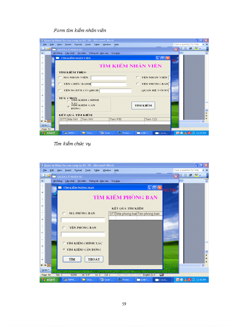 image for page Xây dựng chương trình quản lý nhân sự của công ty IEC Thái Nguyên