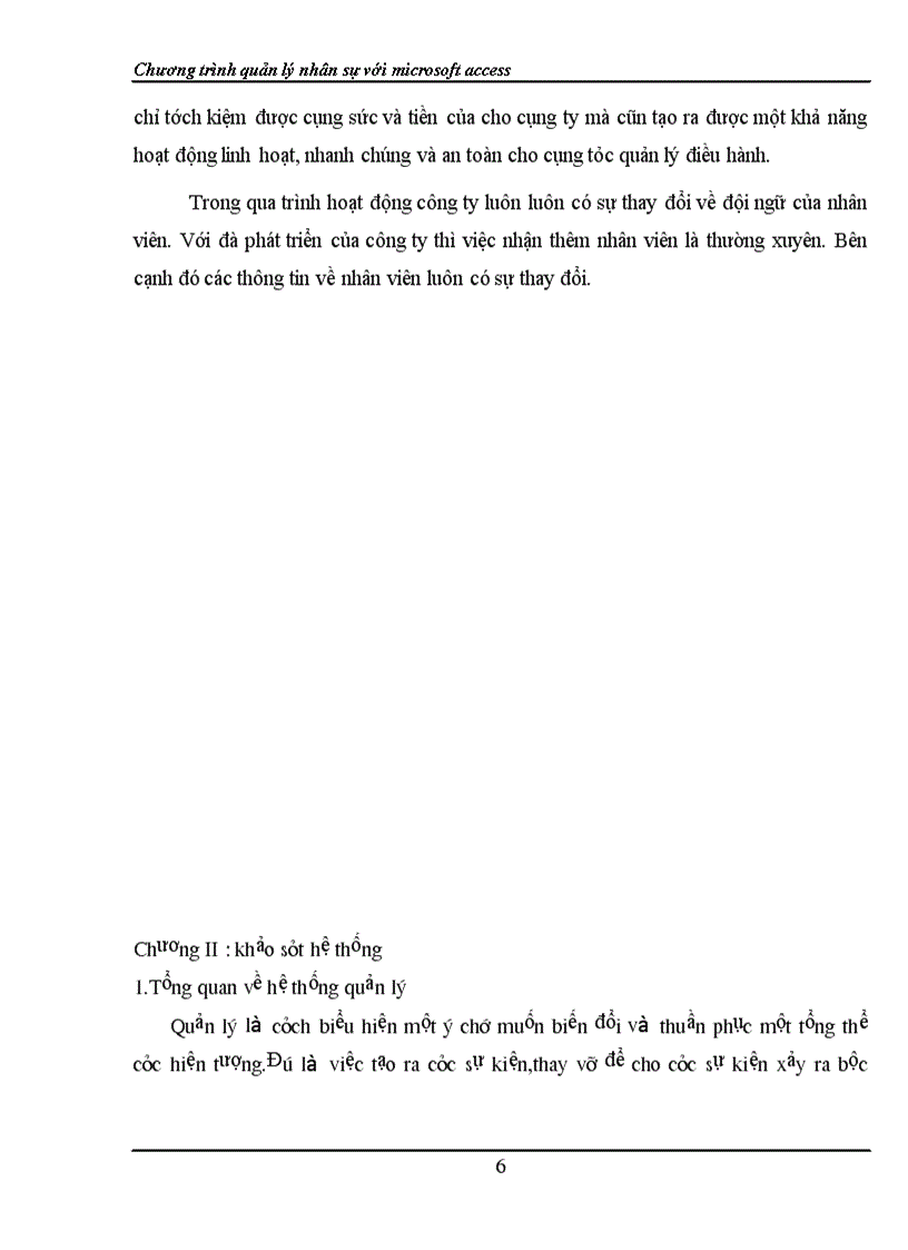 image for page Xây dựng Chương trình quản lý nhân sự với microsoft access