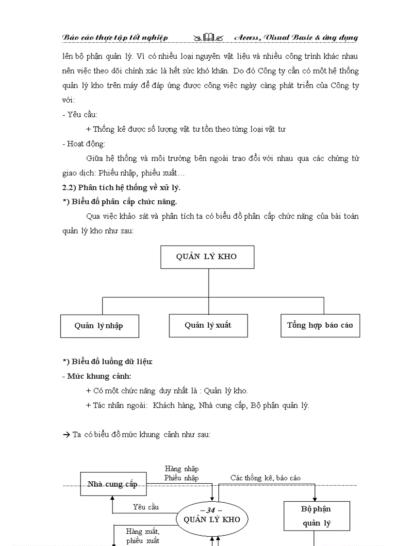 image for page Tìm hiểu về ACCESS và VISUAL BASIC ứng dụng cho bài toán quản lý kho