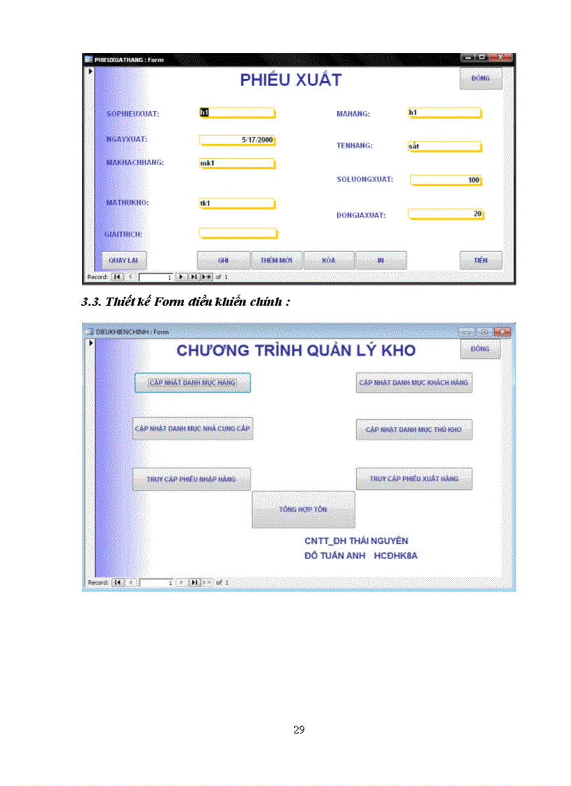 image for page Xây dưng chương trình quản lý kho vẬt tư xây dựng cho công ty Nam Cường Thái Nguyên