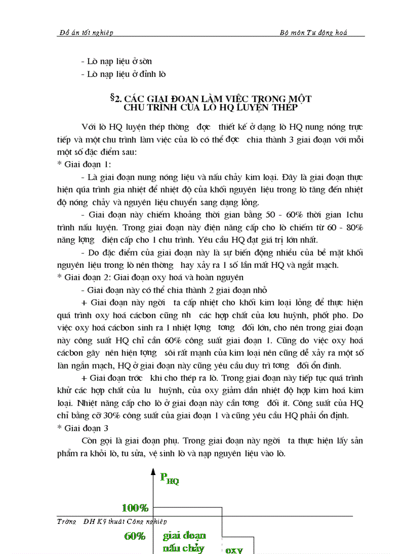 image for page Thiết kế trang bị điện Tự động hoá cho hệ thống truyền động nâng hạ điện cực lò hồ quang nấu th