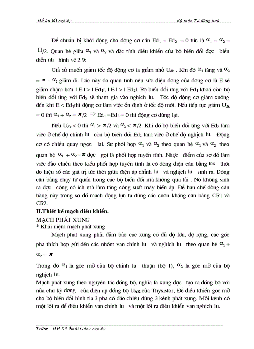 image for page Thiết kế trang bị điện Tự động hoá cho hệ thống truyền động nâng hạ điện cực lò hồ quang nấu th