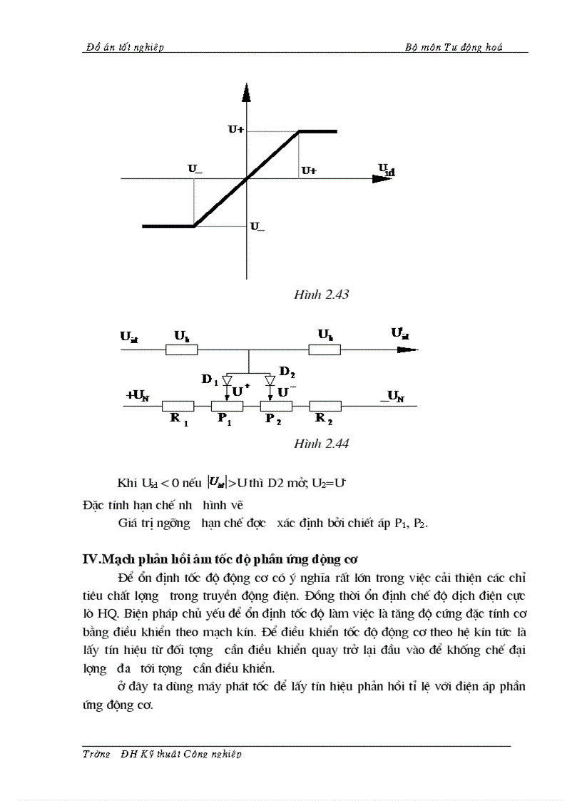 image for page Thiết kế trang bị điện Tự động hoá cho hệ thống truyền động nâng hạ điện cực lò hồ quang nấu th