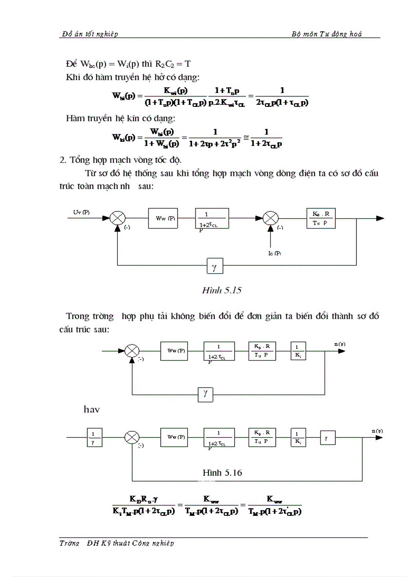 image for page Thiết kế trang bị điện Tự động hoá cho hệ thống truyền động nâng hạ điện cực lò hồ quang nấu th