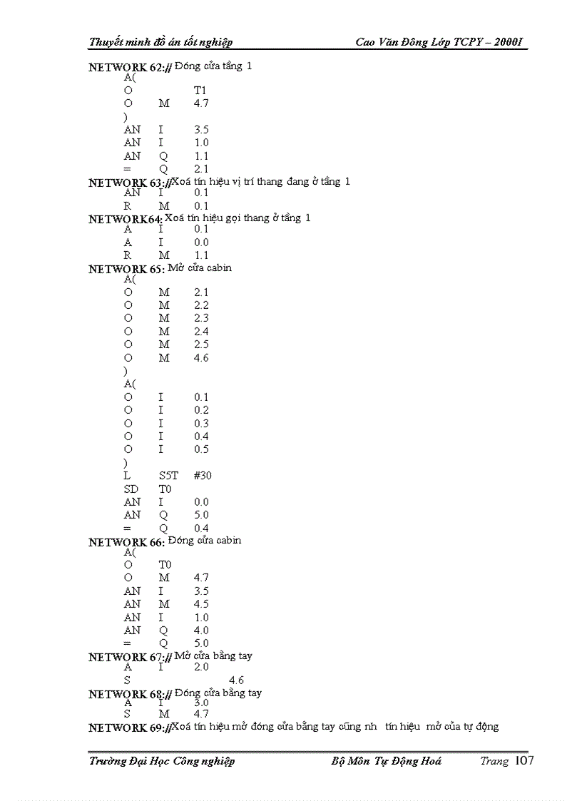 image for page Ứng dụng PLC S7 300 để điều khiển thang máy