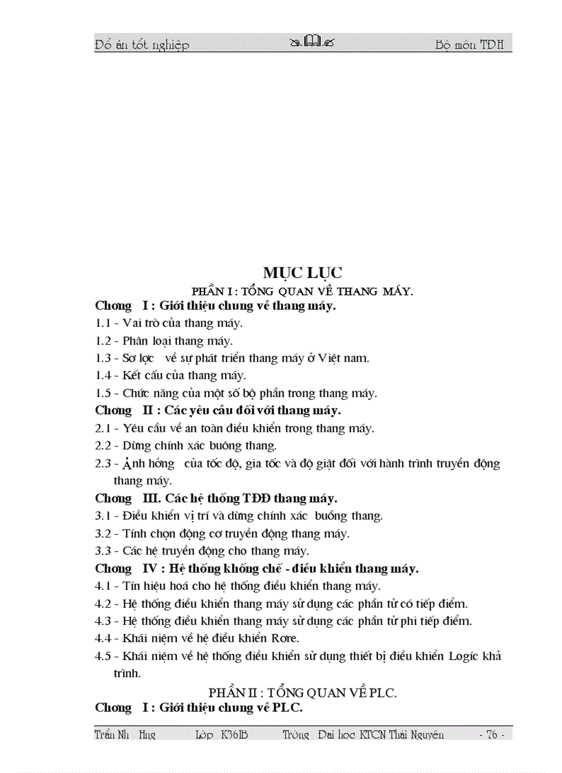 image for page Nghiên cứu và ứng dụng PLC vào điều khiển thang máy
