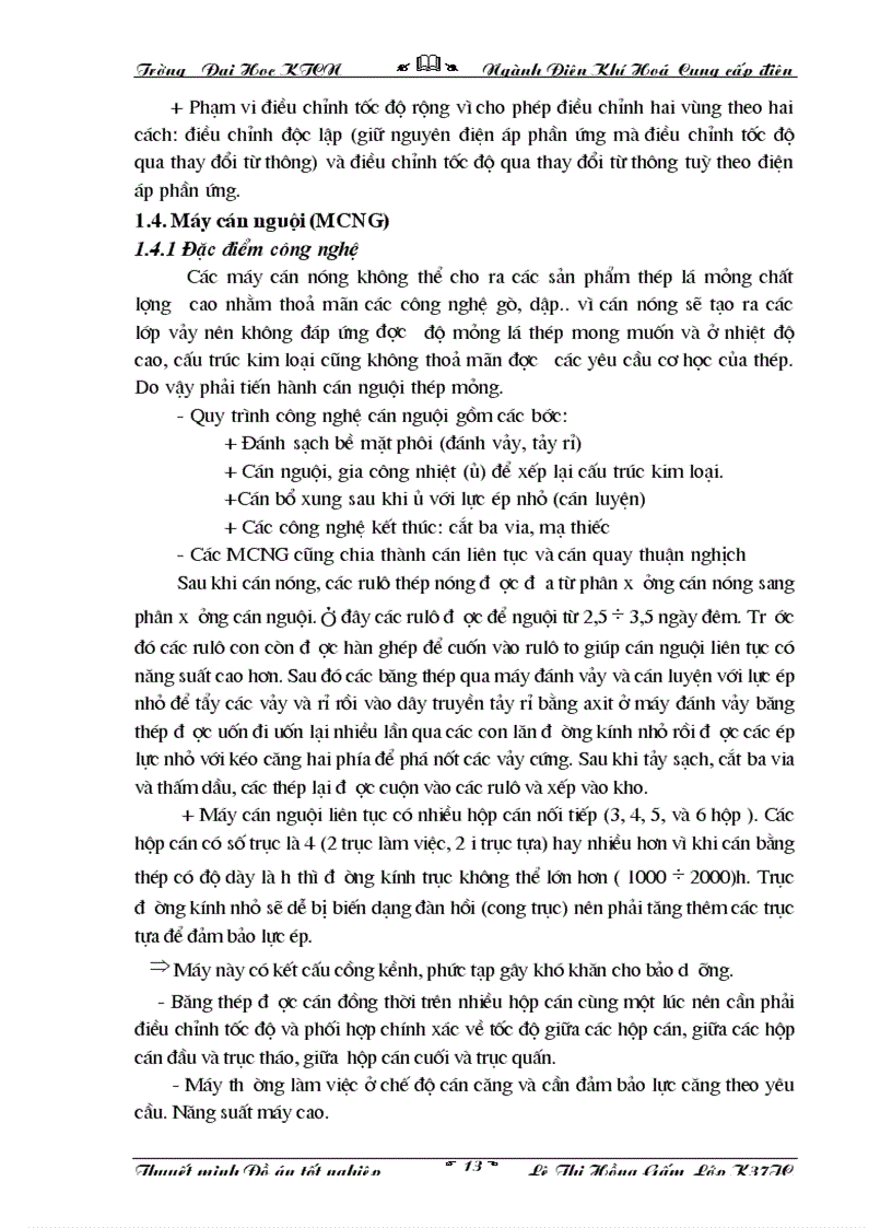 image for page Tổng quan về công nghệ cán thép