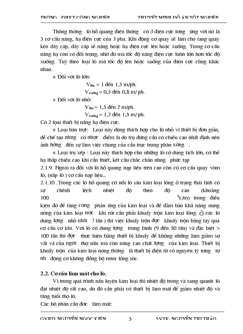 image for page Nghiên cứu ứng dụng PLC S7 200 và Biến Tần Micromaster vector vào quá trình nâng hạ điện cực lò hồ quang