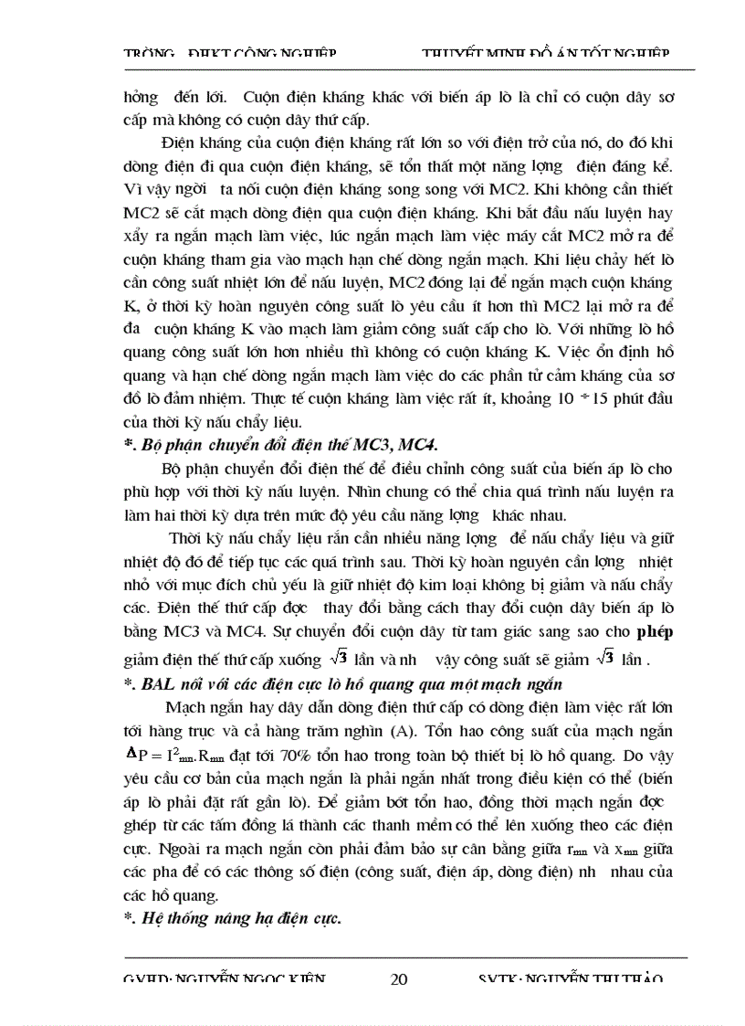 image for page Nghiên cứu ứng dụng PLC S7 200 và Biến Tần Micromaster vector vào quá trình nâng hạ điện cực lò hồ quang