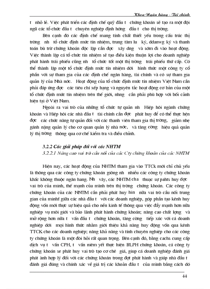 image for page Phát huy vai trò của ngân hàng thương mại đối với sự phát triển của thị trường chứng khoán Việt Nam 1