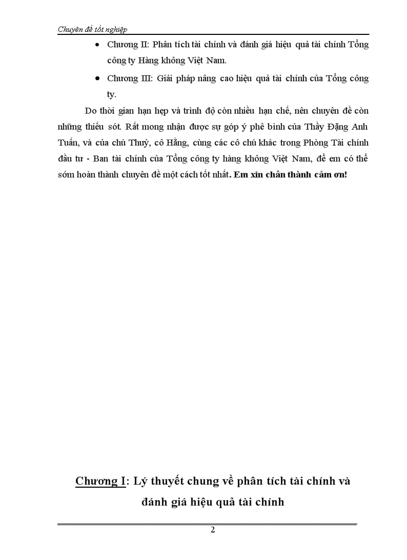 image for page Phân tích tài chính và nâng cao hiệu quả tài chính của Tổng công ty hàng không Việt nam