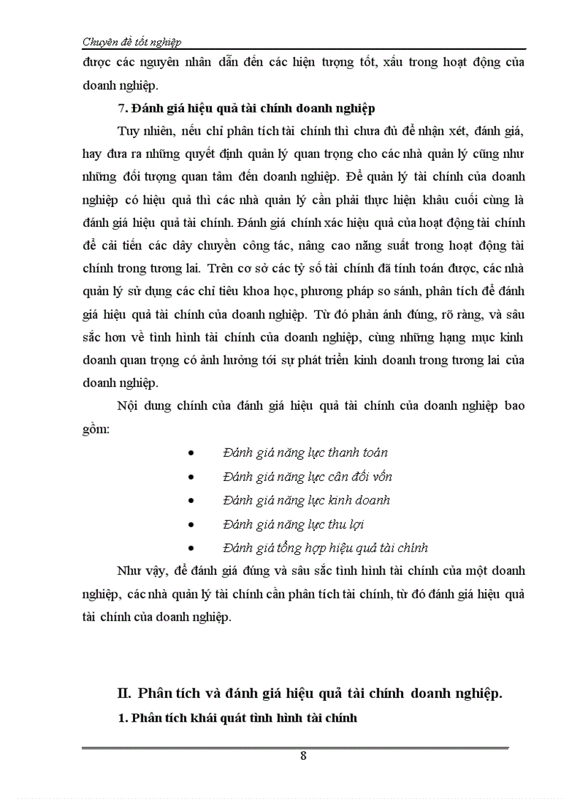 image for page Phân tích tài chính và nâng cao hiệu quả tài chính của Tổng công ty hàng không Việt nam