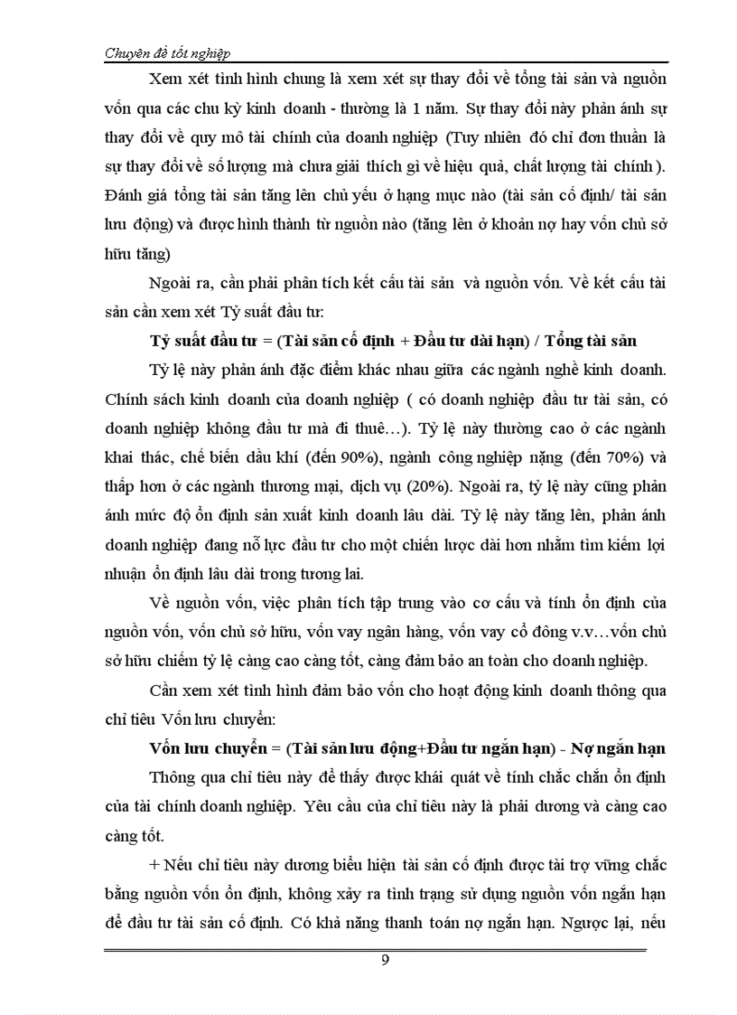 image for page Phân tích tài chính và nâng cao hiệu quả tài chính của Tổng công ty hàng không Việt nam