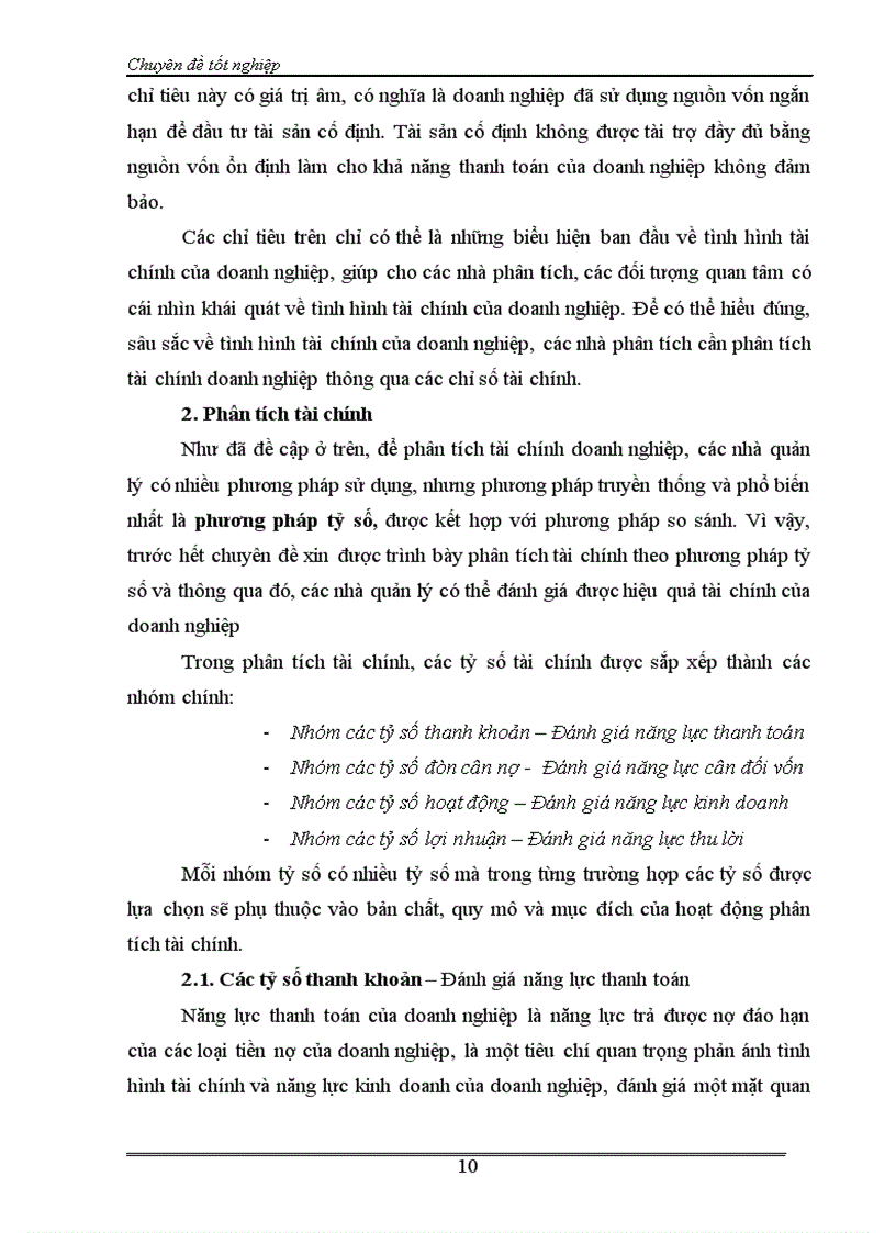 image for page Phân tích tài chính và nâng cao hiệu quả tài chính của Tổng công ty hàng không Việt nam