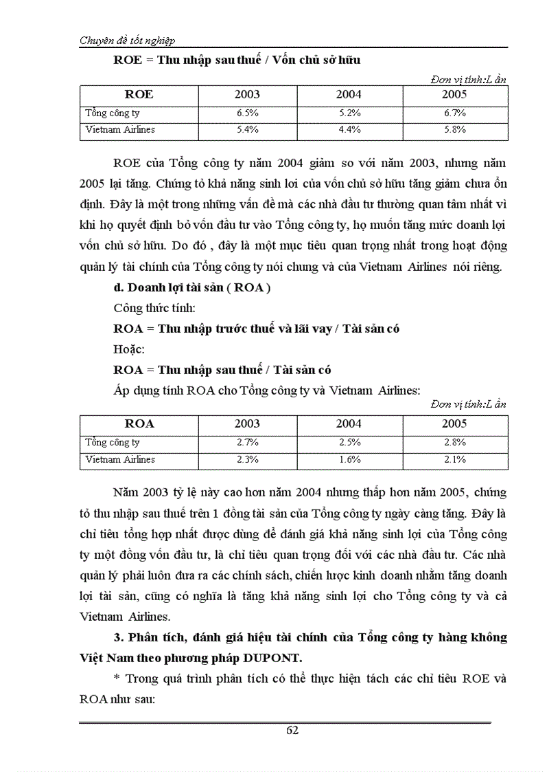 image for page Phân tích tài chính và nâng cao hiệu quả tài chính của Tổng công ty hàng không Việt nam