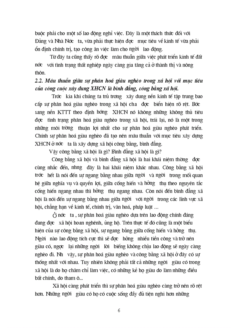 image for page Vận dụng quy luật mâu thuẫn để phân tích những mâu thuẫn trong nền KTTT định hướng XHCN ở Việt Nam 1