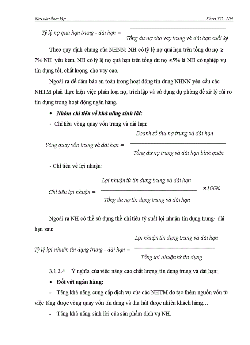 image for page Một số giải pháp nâng cao chất lượng tín dụng trung và dài hạn tại chi nhánh Ngân hàng Công thương Hai Bà Trưng 1