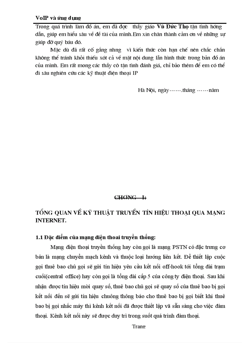 image for page VoIP và ứng dụng