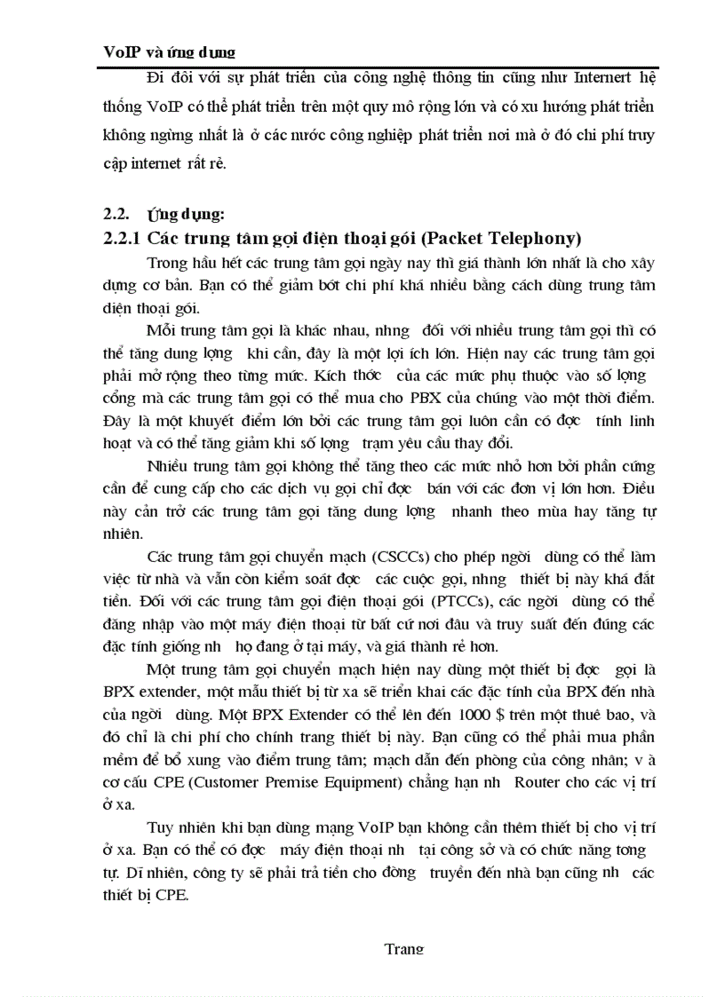 image for page VoIP và ứng dụng