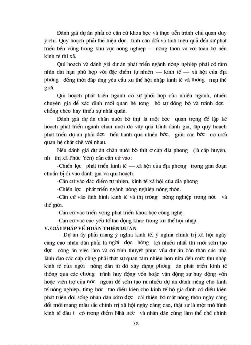 image for page Đánh giá dự án chăn nuôi bò thịt chất lượng cao tại thị xã Phúc Yên tỉnh Vĩnh Phúc 1